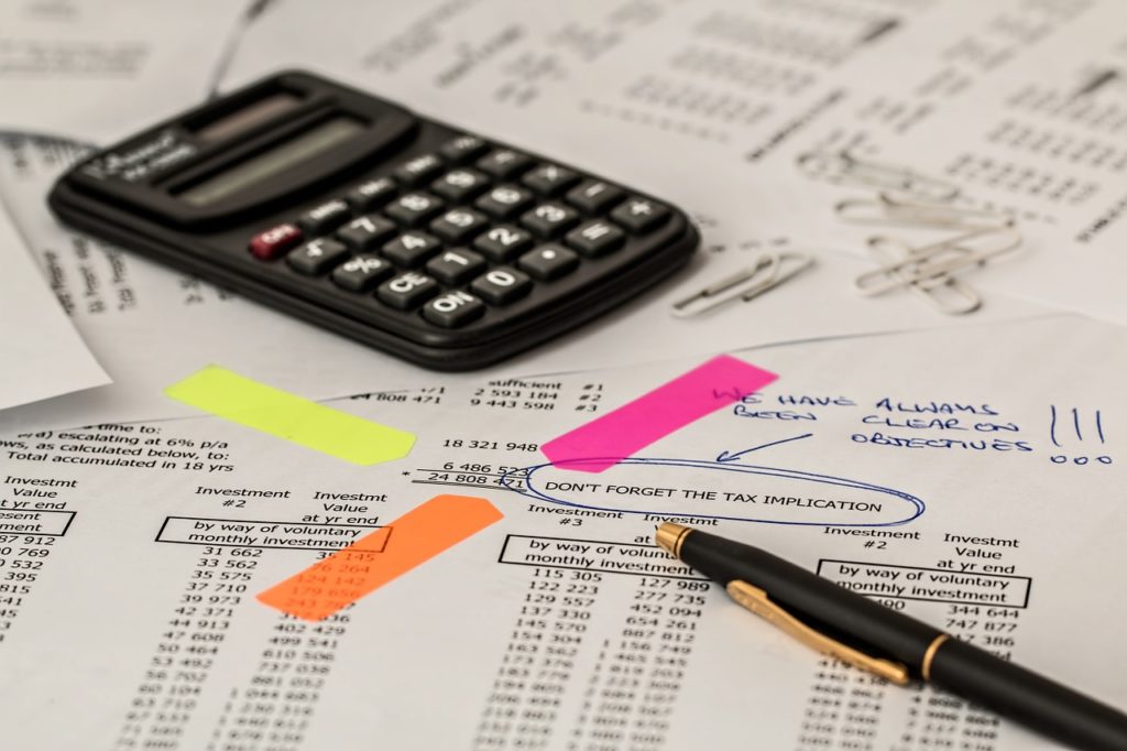 bookkeeping calculator tax implications