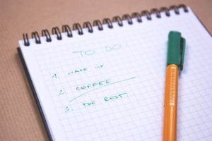 Checklist - creating good business habits