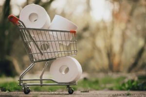 Covid 19 - toilet paper trolley, business lessons learned