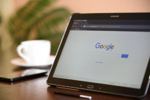 Laptop screen - Google - The CloudSitters